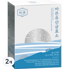 건강한약속바른 유산균 효소 30p, 2개, 90g