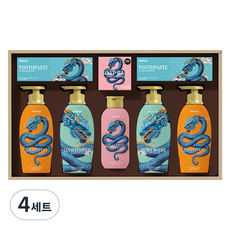 LG생활건강 AI 프리미엄 세트 청룡에디션 + 쇼핑백, 4세트 4세트