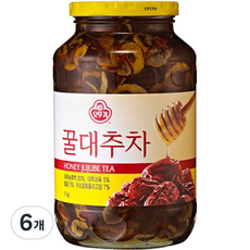 오뚜기 꿀대추차, 1kg, 1개입, 6개