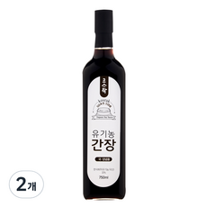 고스락 유기농 간장, 2개, 750ml