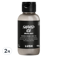 러쉬 쉐이브드 아이스 쉐이빙 크림, 100g, 2개
