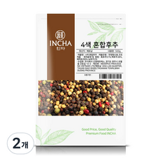 4색 혼합 후추, 500g, 2개