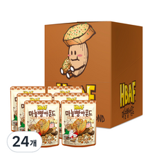 HBAF 마늘빵 아몬드, 40g, 24개