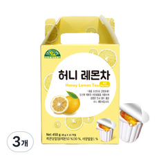 오가닉스토리 허니 레몬차, 30g, 15개입, 3개