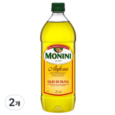 모니니 안포라 퓨어 올리브오일, 2L, 2개