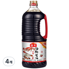 해천 해선간장, 1.75L, 4개