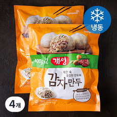개성 감자만두 (냉동), 400g, 4개
