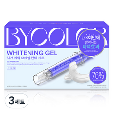 바이컬러 치아 미백 스페셜 관리 세트, 20g, 3세트