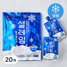롯데 설레임 아이스크림 (냉동), 160ml, 20개