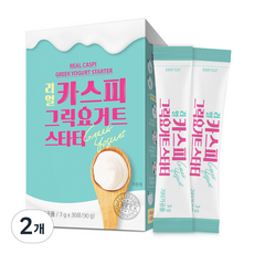 메이준뉴트리 리얼 카스피 그릭 요거트 스타터 분말 30p, 90g, 2개