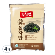 광천김 참 돌자반, 500g, 4개