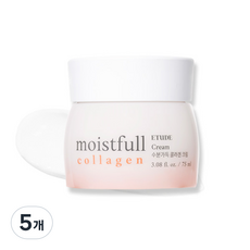 에뛰드 New 수분가득 콜라겐 크림, 75ml, 5개