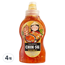 친수 스위트 칠리소스, 295g, 4개