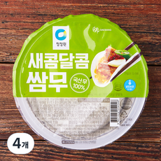 청정원 새콤달콤 쌈무, 340g, 4개