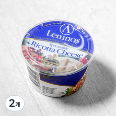 램노스 리코타 치즈, 250g, 2개