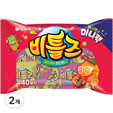 비틀즈 미니 츄잉캔디 40p, 598g, 2개