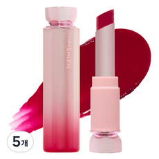 에뛰드 컬러 래스팅 글로우 스틱, 5개, 3g, 01 로즈 베리