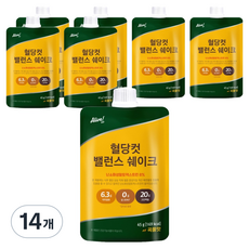 얼라이브 지오 혈당컷 밸런스 쉐이크, 45g, 14개 45g, 14개