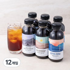 에스쿠도 보틀커피 버라이어티 팩, 400ml, 12개입