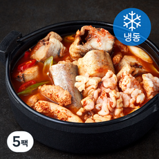 해슬로 얼큰 칼칼 동태탕 (냉동), 5팩, 480g