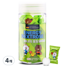 Nutrikraft 能量葡萄糖糖果, 4個, 40顆
