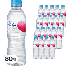 석수 하이트진로 생수, 350ml, 80개