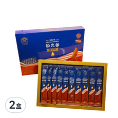 美國許氏花旗參粉光參濃縮精華飲10入, 10ml, 2盒