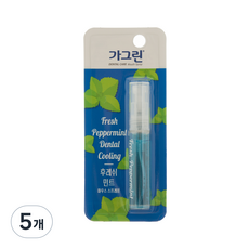 가그린 후레쉬 구강스프레이 민트, 7ml, 5개