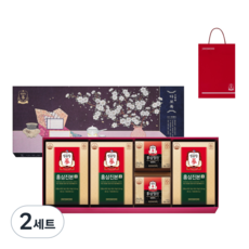정관장 다보록 감사 휘편+쇼핑백, 2세트