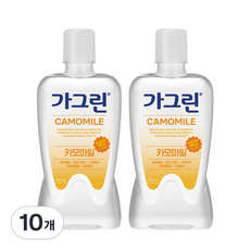 가그린 카모마일 구강청결제, 750ml, 10개