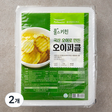 풀무원 풀스키친 오이피클, 2kg, 2개