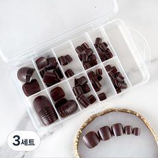 패디큐어 네일 패디팁 120p 세트, T37, 3세트