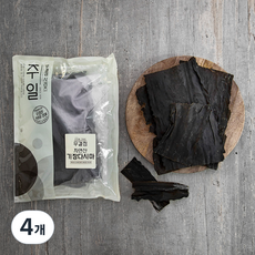 자연산 기장다시마, 100g, 4개