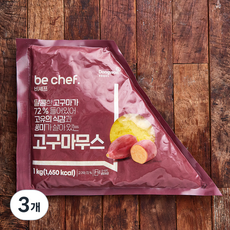 비셰프 고구마무스, 1kg, 3개