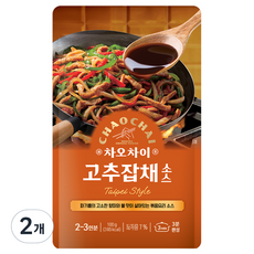 차오차이 고추잡채 소스, 100g, 2...