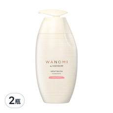 HAIR RECIPE 髮的食譜 米糠溫養修護護髮素 清新果香, 350ml, 2瓶
