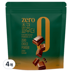네이쳐티 zero 초코 파우더, 500g, 1개입, 4개