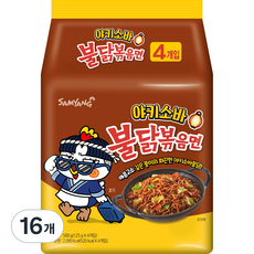 삼양 야키소바 불닭볶음면 125g, 16개