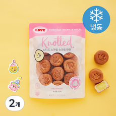노티드 스마일 슈크림만쥬 (냉동), 185g, 2개