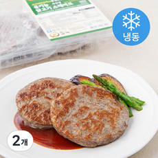 올계 유기가공식품 인증 프리바이오틱스를 함유한 닭고기 스테이크 바닷말 (냉동), 300g, 2개