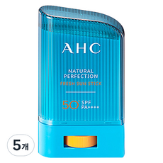 A.H.C 내추럴 퍼펙션 프레쉬 선스틱 SPF50+ PA++++, 22g, 5개