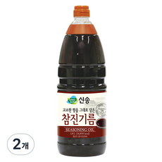 신송 참진기름, 1.8L, 2개