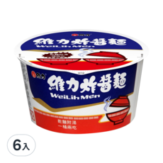 維力 炸醬麵 90g, 6入