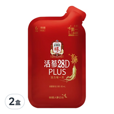 正官庄 活蔘28D PLUS禮盒, 80ml, 30包, 2盒