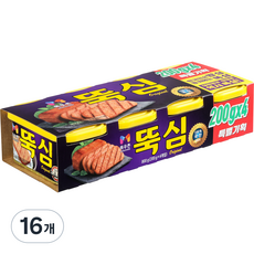 목우촌 뚝심, 200g, 16개