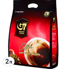 G7 퓨어 블랙 커피 수출용, 2g, 200개입, 2개