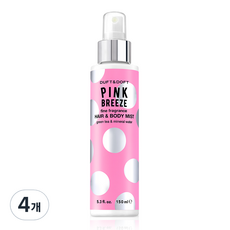 더프트앤도프트 핑크브리즈 헤어앤바디미스트, 150ml, 4개