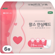 Depend 媽媽安心產褥墊, 28入, 6個, 均碼(20 x 53 公分)