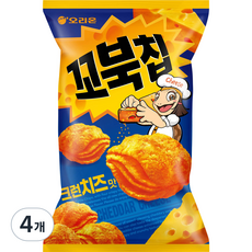 오리온 꼬북칩 크런치즈맛, 136g, 4개