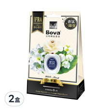 Bova 法柏精品香氛 花漾衣物香氛包 白麝香, 3入裝, 香氛除臭, 30g, 2盒